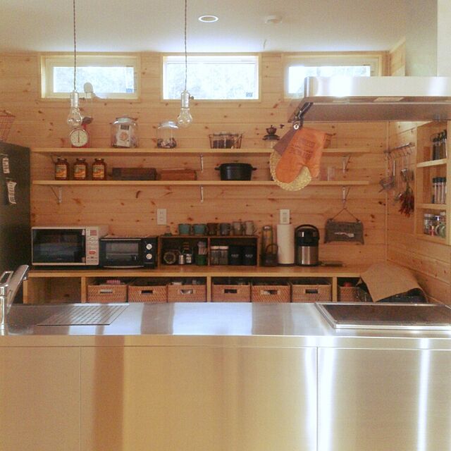 tomoの-American kitchen scale(アメリカンキッチンスケール) 100-061 DULTON(ダルトン) カラー(ステンレス/アイボリー/レッド/イエロー/サックス/ロイヤルブルー/ミントグリーン/オレンジ/ブラック)の家具・インテリア写真