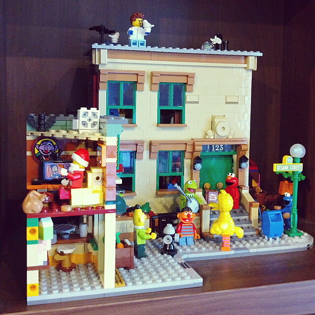 adopeのイデア-レゴ(LEGO) アイデア セサミストリート 123番地 21324の家具・インテリア写真