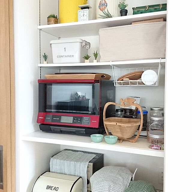yukoのニトリ-19cmラウンドボウルG(アカシア) の家具・インテリア写真