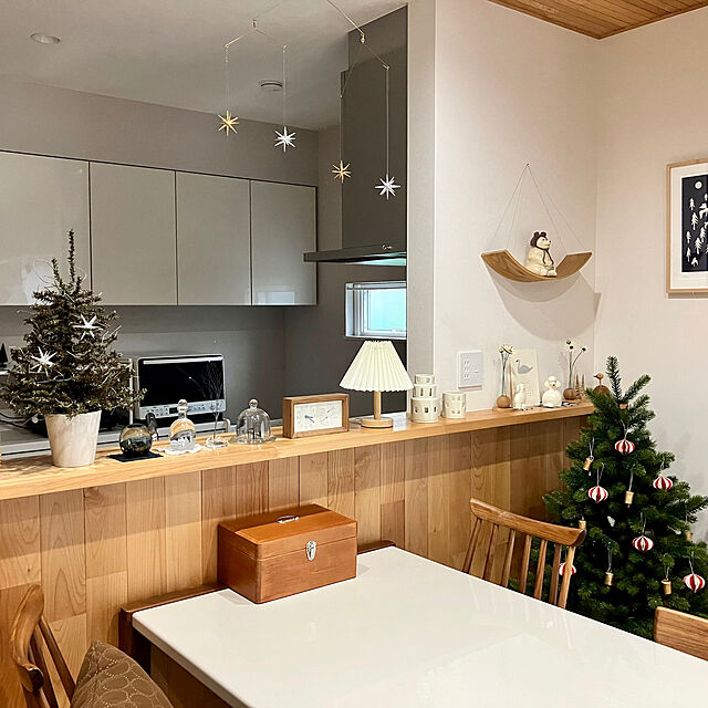yoppiの-Albin preissler アルビン・プライスラー 立体星のオーナメント ベツレヘムの星 金の星 立体 大 3D 木製オーナメント ニキティキ クリスマスの家具・インテリア写真