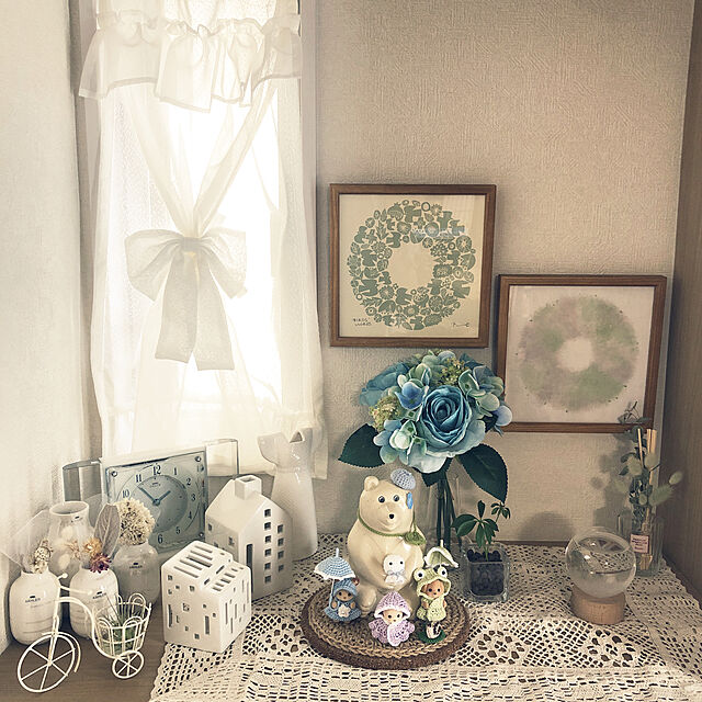 yuyuの-LISA LARSON リサ・ラーソン Clothes Vase Dress ドレス ホワイト 花瓶 置物 オブジェ 北欧雑貨 北欧 インテリア 雑貨の家具・インテリア写真
