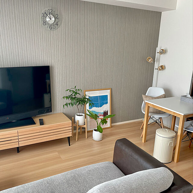 haru.のニトリ-ペダルペール(パル 12L WH) の家具・インテリア写真