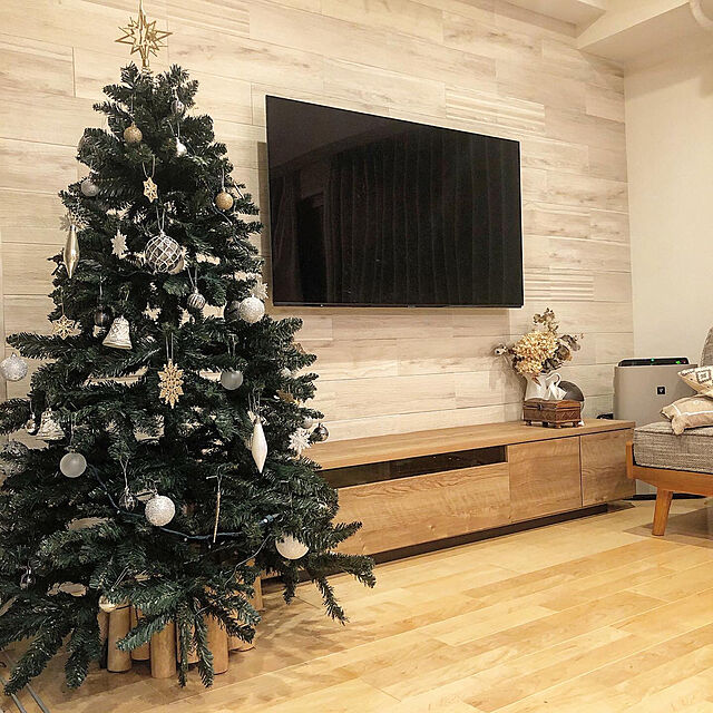Maikoの-【只今店内全品P5倍】クリスマスツリー 北欧 おしゃれ ブリッスルコーンツリー150cm オーナメント 飾り なし 北欧 ヌードツリー インテリアの家具・インテリア写真
