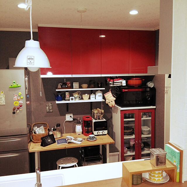 peachnutのドウシシャ-[ドウシシャ] キッチンラックワゴン 2段 キャスター付き カラーボックスサイズ シルバー 幅43×奥行29.5×高さ47cm GC-P46SVの家具・インテリア写真