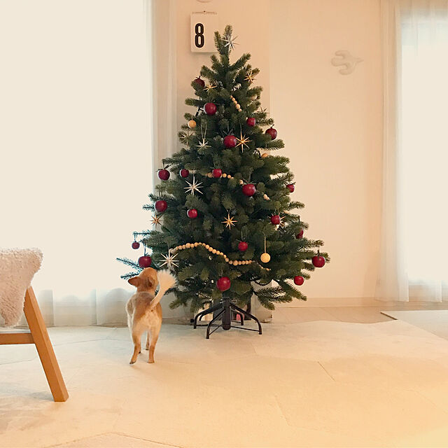haruhinaの-【ChristmasFactory：オリジナルクリスマス用品】4cmアップル12個セット［ Christmas：クリスマスオーナメント ］の家具・インテリア写真