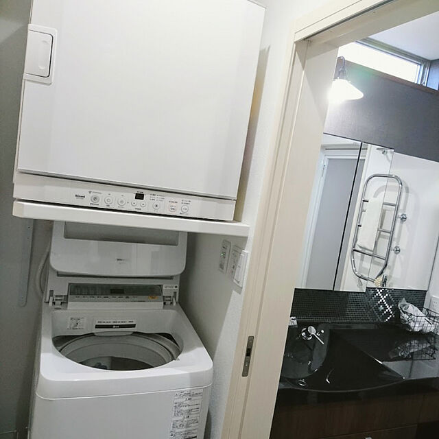 malmの-##リンナイ　ガス衣類乾燥機 乾太くん【RDT-52S-R】(右開き仕様)(ガスコード接続)5.0kgタイプの家具・インテリア写真