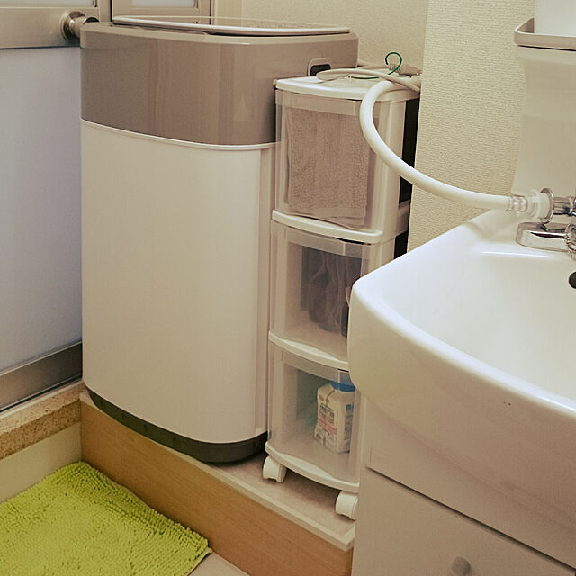 nanaのベステック(Bestek)-BESTEK 洗濯機 小型洗濯機 コンパクト洗濯機 全自動 縦型 洗濯容量 3.8kg 抗菌パルセーター BTWA01 白の家具・インテリア写真