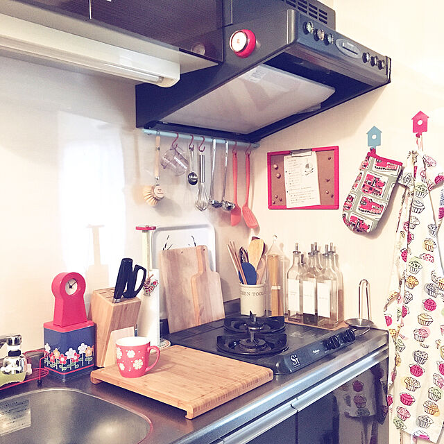 4lanakoの-KITCHEN TIMER WITH MAGNET REDの家具・インテリア写真