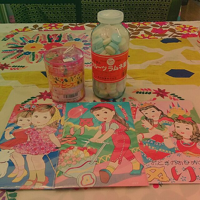 aiko.kinokoの島田製菓㈱-島田製菓 フルーツラムネ菓子(大瓶) 250g ミックスフルーツ 1 個の家具・インテリア写真