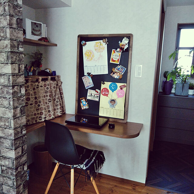 Misakiのニトリ-カフェカーテン(ブレイク 100X45) の家具・インテリア写真