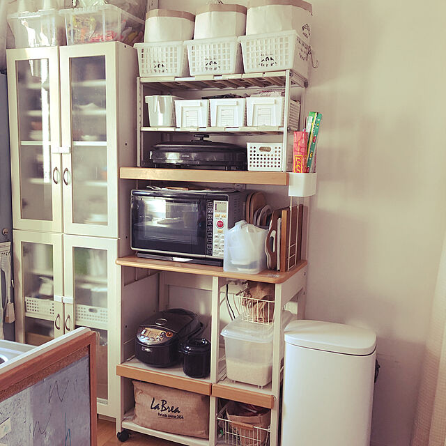 adumaのカクセー-電子レンジ専用炊飯器 備長炭入 ちびくろちゃん 2合炊きの家具・インテリア写真