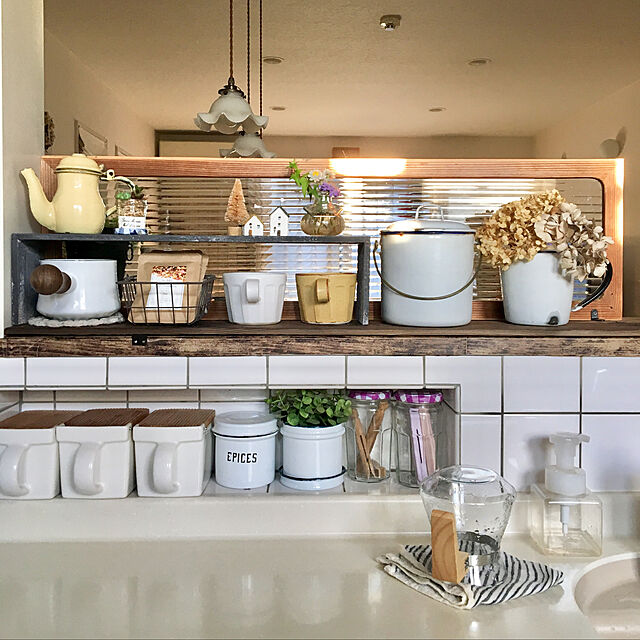 kokkomachaのZERO JAPAN-【全品P5〜10倍】キッチンコンテナ ホワイト BST17 ZEROJAPANの家具・インテリア写真