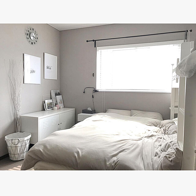 hii--のニトリ-2段ベッド(コドノ ZE WH) の家具・インテリア写真