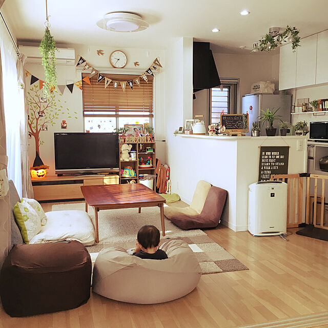 aipoの無印良品-体にフィットするソファ・セット・４５×４５／ダークブラウンの家具・インテリア写真