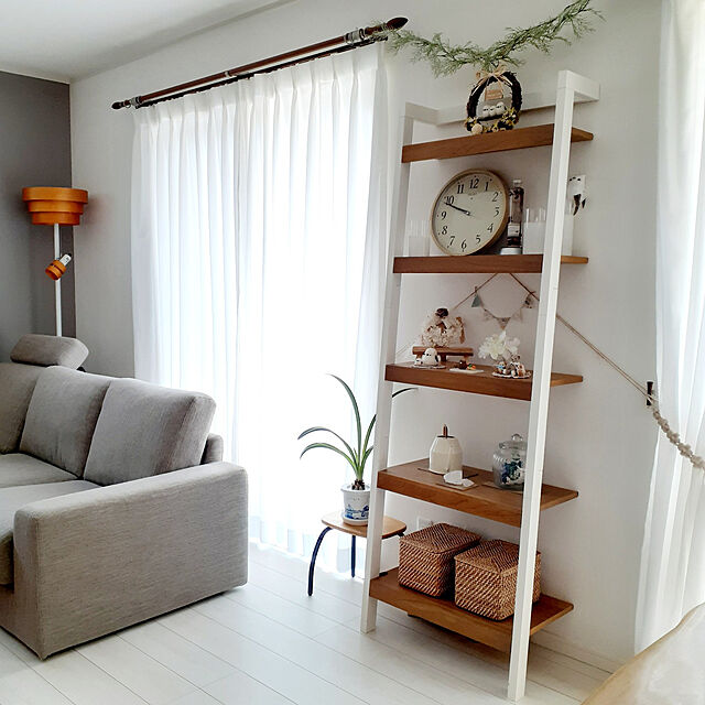 suzuの-オープンラック おしゃれ 木製 シェルフ棚 ラック オープンシェルフ 壁面収納の家具・インテリア写真