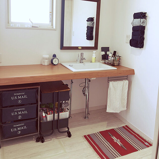 yuiの東谷-ワゴン グレー  一人暮らし リビング 収納 シンプル モダン　 コンパクトの家具・インテリア写真