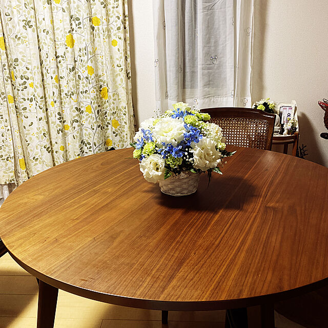 pumboo10の-【大型商品送料無料】集える円形ダイニングテーブルの家具・インテリア写真
