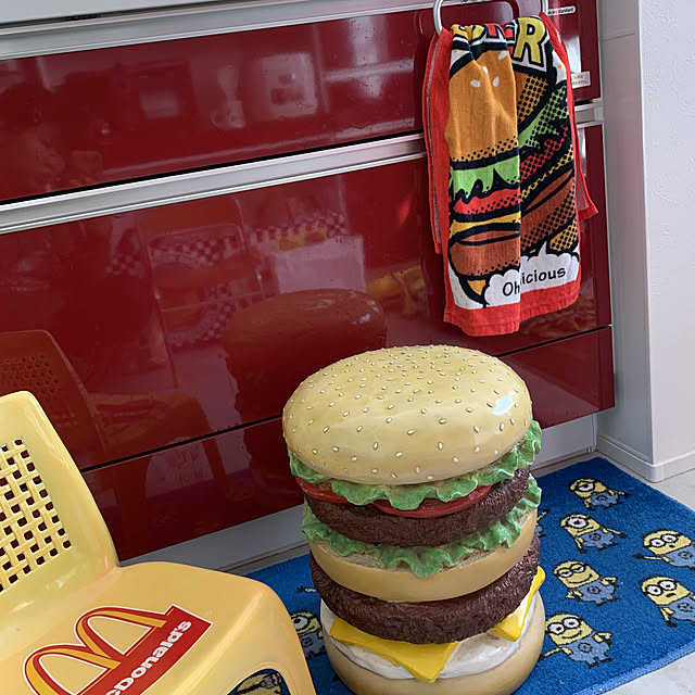 激安通販ショッピング インテリアチェア イースね ハンバーガー 椅子