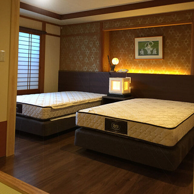 Hotel-Bedのホテル備品販売-ホテルベッド ポケット標準タイプ上下セット SD(セミダブル)サイズの家具・インテリア写真