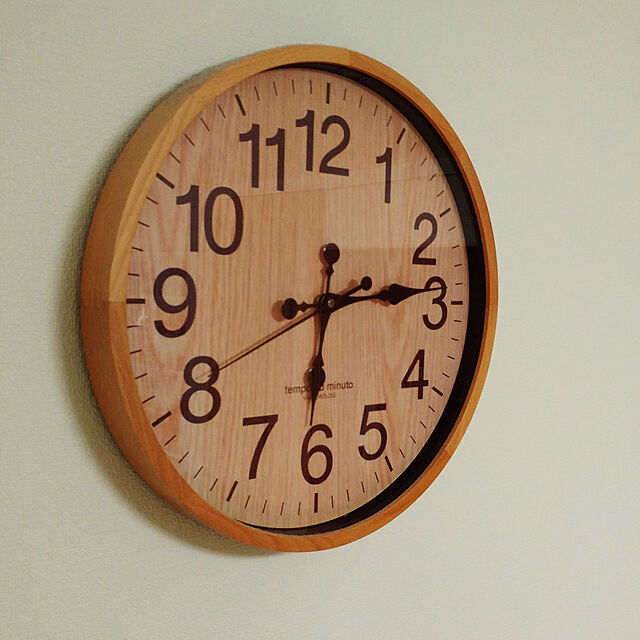 TN_NETWORKの志風音-規格サイズ変更【送料無料】木製フレーム　電波壁掛け時計掛け時計 時計 掛時計 壁掛け 電波 電波時計 壁掛け時計 おしゃれ 木製電波掛け時計の家具・インテリア写真