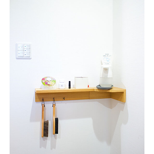 niji_RMのKING JIM-キングジム アルコールディスペンサー テッテ シロ TE500シロの家具・インテリア写真