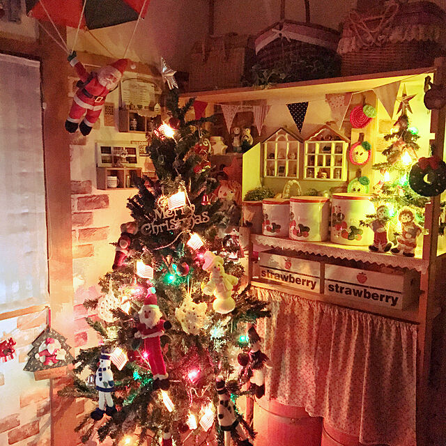 raggedy-aの-クリスマスガーランド サンタランドリーの家具・インテリア写真