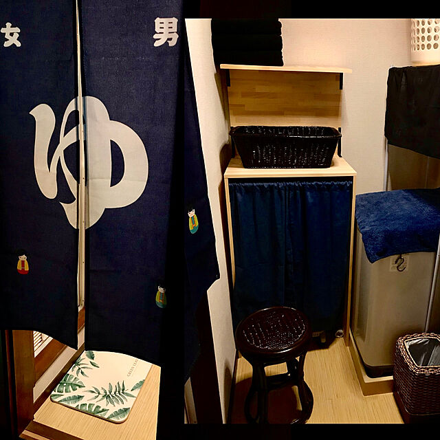 teraの-【アウトレット】ごみ箱 ダストボックス 籐 ラタン ゴミ箱 くずかご 分別 籐家具 アジアン家具 GK307SATの家具・インテリア写真