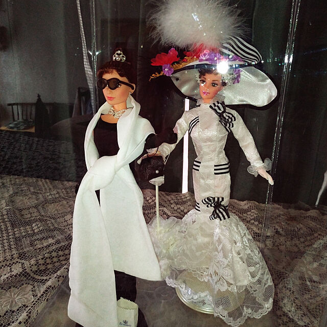 darkeyesの-マイ・フェア・レディから アスコット競馬場の イライザ・ドゥーリトル バービードール/Barbie Doll as Eliza Doolittle (輸入品の家具・インテリア写真