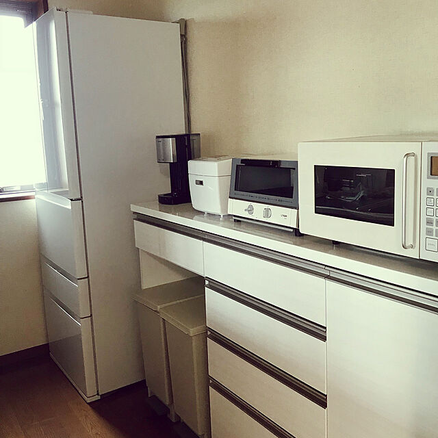 a.yukinkoの-【標準設置費込み】 東芝　TOSHIBA 6ドア冷蔵庫 （462L）　GR-M460FD-EC サテンゴールド 「べジータFDシリーズ」の家具・インテリア写真