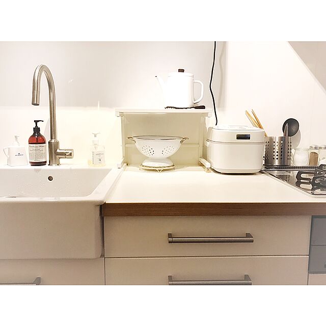 Hisayoの-タイガー IH炊飯器 「炊きたて」 tacook 3合 ホワイト JKU-A550-W/送料無料の家具・インテリア写真