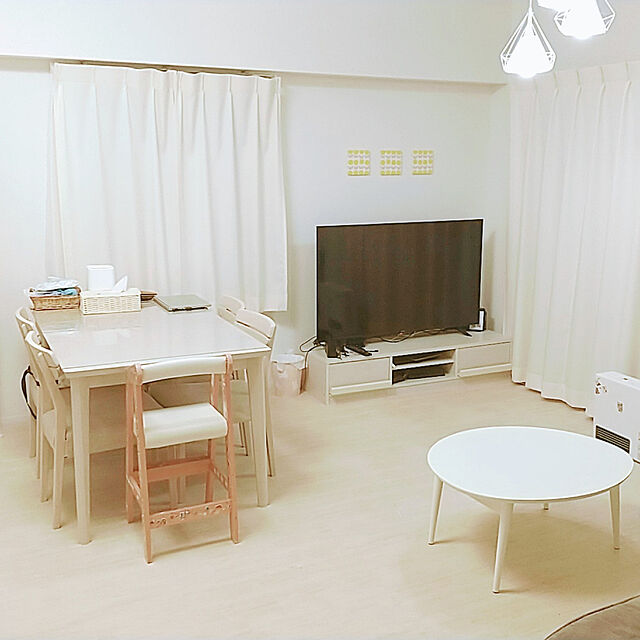 fujikeiのニトリ-ダイニングチェア(アルナス WW/BE) の家具・インテリア写真