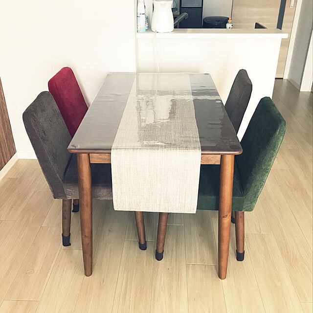 yukoのニトリ-透明テーブルクロス(120X170 厚さ0.3mm) の家具・インテリア写真