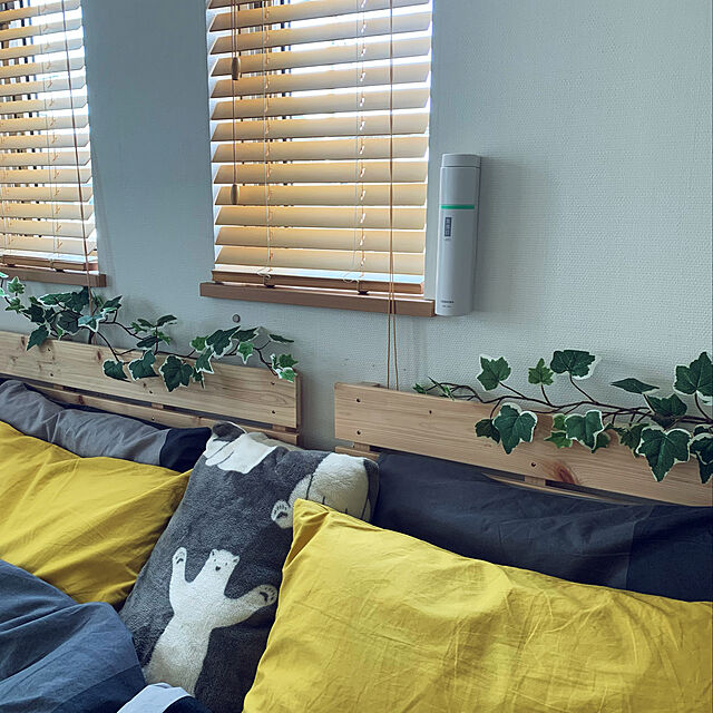 kaerunoameriのイケア-BRUNKRISSLA ブルーンクリスラ 掛け布団カバー＆枕カバーの家具・インテリア写真