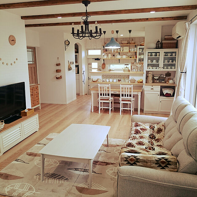 mariのニトリ-リビングこたつ(アーチC 110 WW) の家具・インテリア写真
