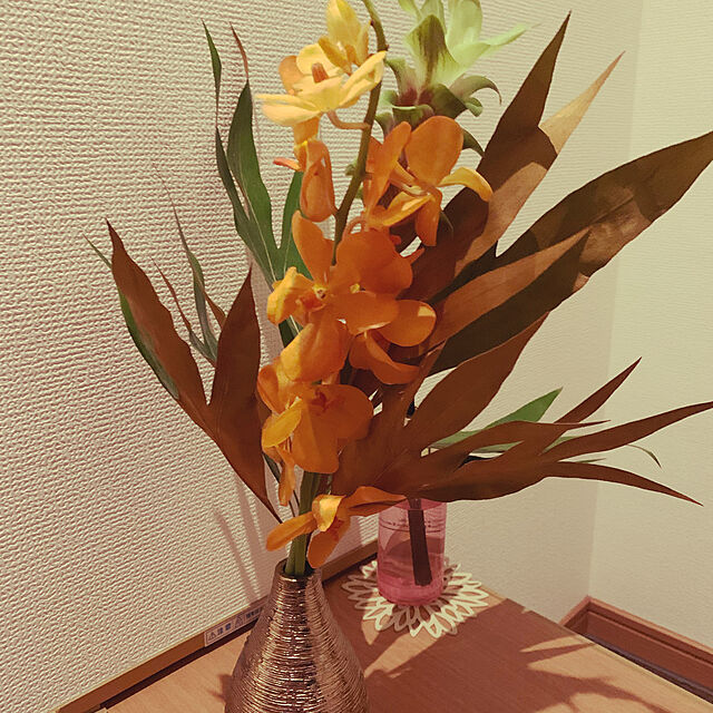 Hiromiの-レディース 花瓶 クロス フラワーベース M シルバーの家具・インテリア写真