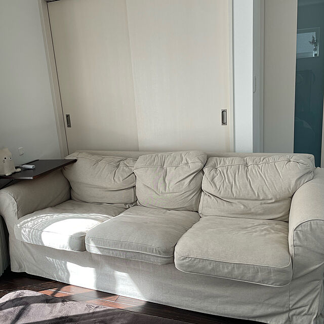 tsutchyのイケア-EKTORP エークトルプ カバー 3人掛けソファ用の家具・インテリア写真