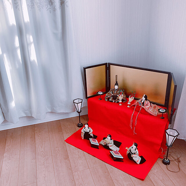 ame_mamaの-salut!(サリュ) ライフスタイル リネン風収納スツールワイド ベージュの家具・インテリア写真