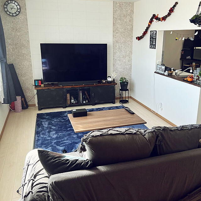 na1412のニトリ-ひもなしラクラク掛け布団カバー クイーン(NグリップヨナDGY Q) の家具・インテリア写真
