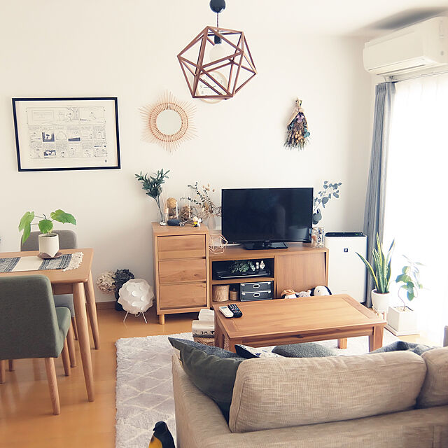 Satomiのニトリ-ポスターフレーム(A3 マットツキ BK) の家具・インテリア写真