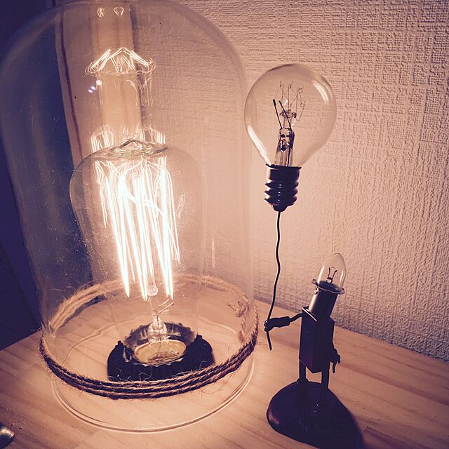 maaruukoの-【E26/40W-60W】 Edison Bulb “Signature ( S ) " / エジソンバルブ "シグネチャー（S）" E26 / 40W 電球 ライト 照明 ランプ 間接照明DETAIL【あす楽対応_東海】の家具・インテリア写真