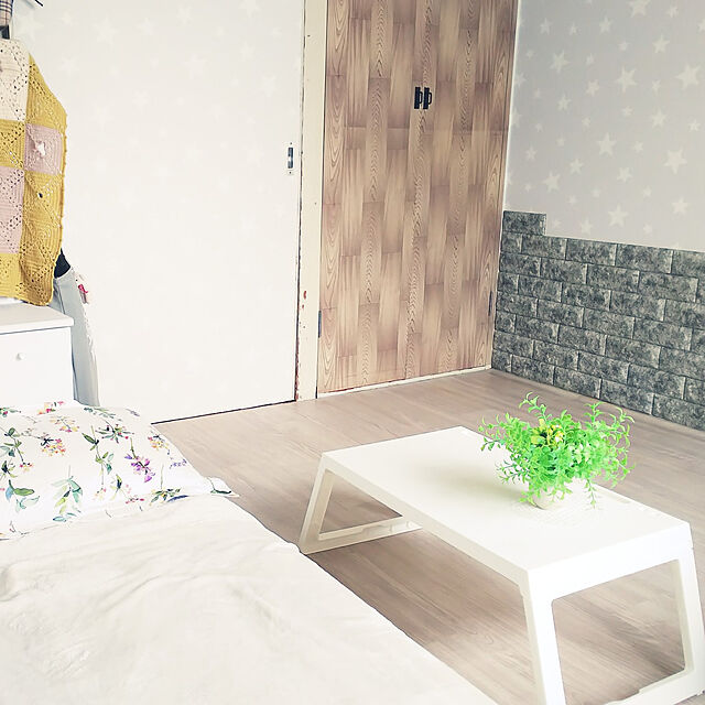 kids5のニトリ-枕カバー(フロル) の家具・インテリア写真