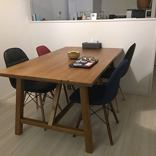 nattunzのニトリ-ダイニングテーブル(カーシー LBR) の家具・インテリア写真