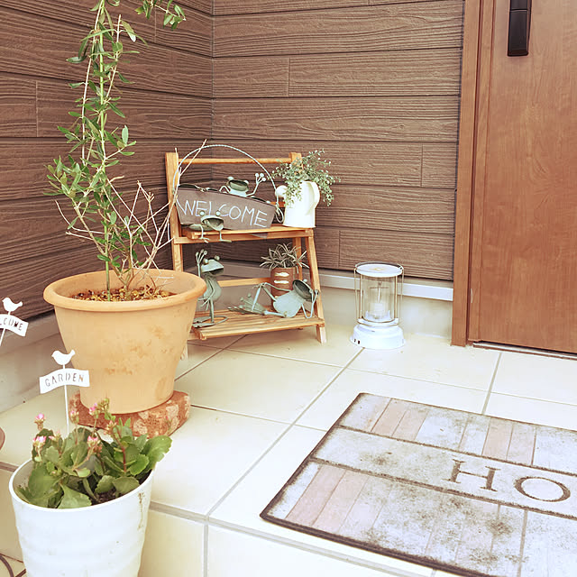 natsuの-ガーデンオーナメント ブリキ カエル ウエルカムボード カエルハンギングウェルカム 玄関 置物 飾り インテリア雑貨 かわいいの家具・インテリア写真