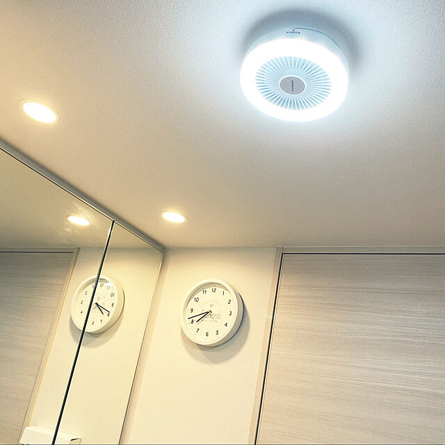 yuka.omochikuwaの-DSLS-61NWH ドウシシャ ファン一体型LEDライト(昼白) ルミナス サーキュライト ソケットモデル [DSLS61NWH]の家具・インテリア写真