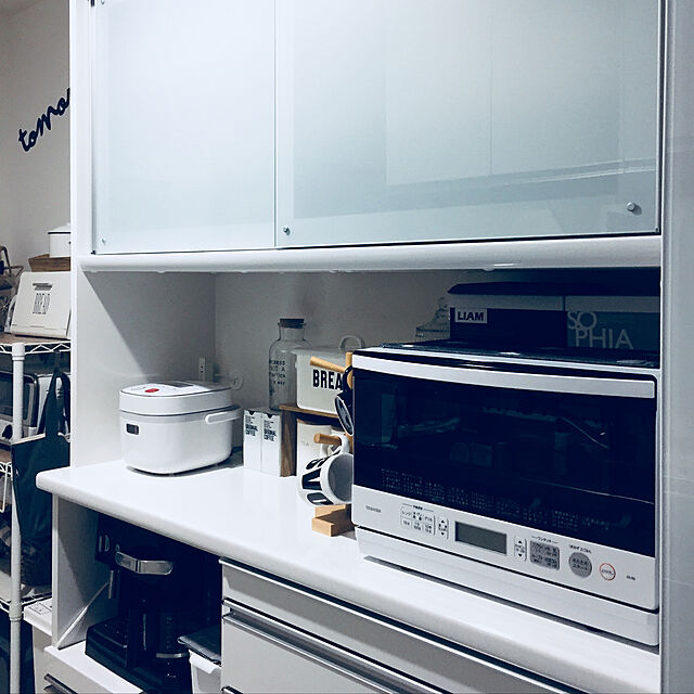 k.aのニトリ-キッチンボード(プルミエ 140KB WH) の家具・インテリア写真