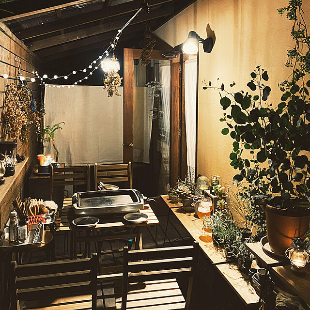 yururiのイケア-ASKHOLMEN アスクホルメン テーブル 屋外用の家具・インテリア写真