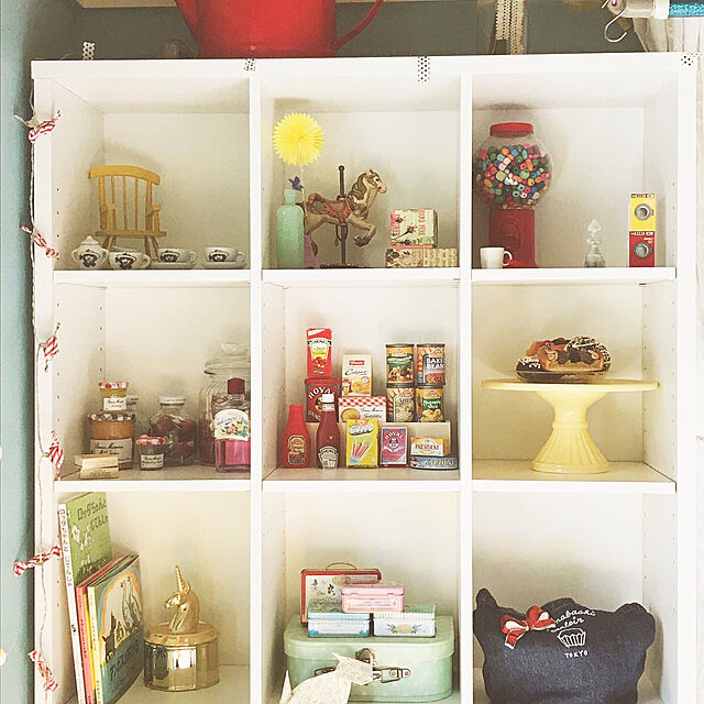 Asamiのニトリ-本棚(グレン BS1890WH) の家具・インテリア写真