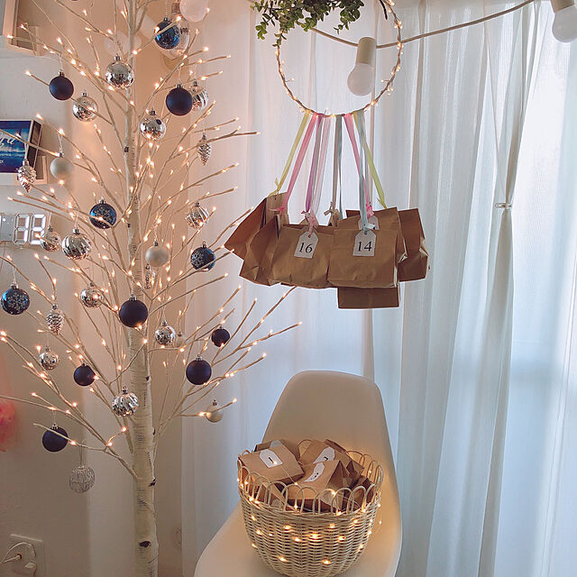 risachinのロイヤル通販-LED イルミネーション ツリー 120cm | 枝ツリー ブランチツリー 屋外イルミネーション クリスマス(C342)の家具・インテリア写真