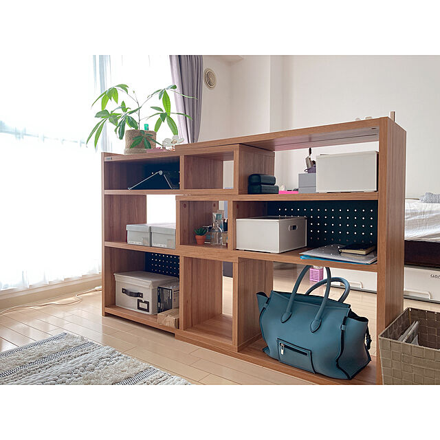 kaoroomの佐藤産業-Like（ライク） ラック（ロータイプ／幅90cm）の家具・インテリア写真