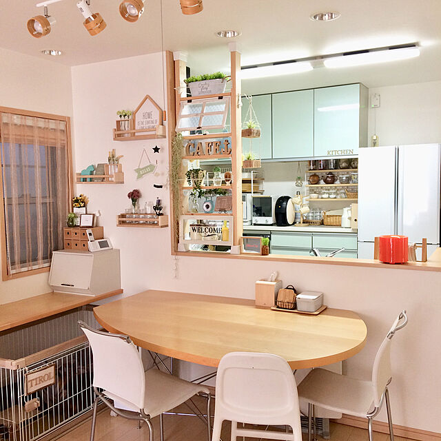 miyuのリッチェル-リッチェル 木製スライドペットサークル 仕切り ナチュラル レギュラーの家具・インテリア写真